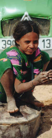Fille Touareg de l'Aîr, Niger - Décembre 2000