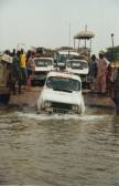 Descente du bac / Boat exit